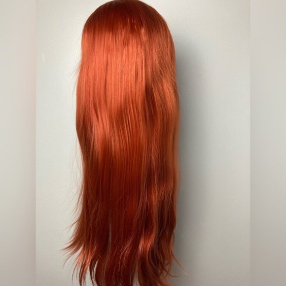 Ginger Copper Red Lace Front Wig - Picture 3 of 11